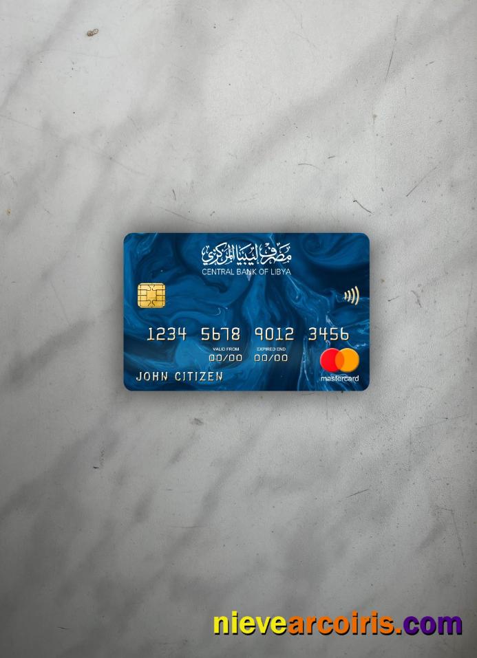 Libya Central bank mastercard photolook